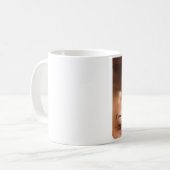 カスタマイズ可能な"6パックのABS" -チーズおろし金のマグ- コーヒーマグカップ (正面左)