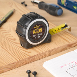 カスタマイズ可能な「DIYの王様」風木製ネームプレート メジャー