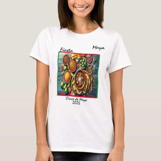 カスタマイズ可能な「Fiesta」 Tシャツ (正面)