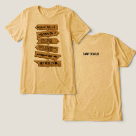 カスタマイズ可能な「MASH」スタイルのサインポストver 2.0 トライブレンドTシャツ