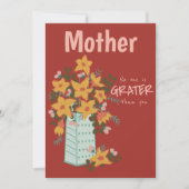 カスタマイズ可能な「No one is Grater」 - Greeting Card シーズンカード (正面)
