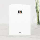 カスタマイズ可能な「Podenco Mom」母親の日 カード (裏面)