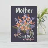 カスタマイズ可能な「WHEELY WONDERFUL」 – グリーティングカード シーズンカード (スタンド正面)