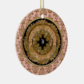 カスタマイズ可能なAbbigailのビクトリア時代の人 セラミックオーナメント (右)