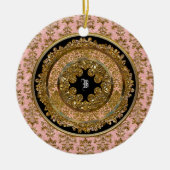 カスタマイズ可能なAbbigailのビクトリア時代の人 セラミックオーナメント (正面)