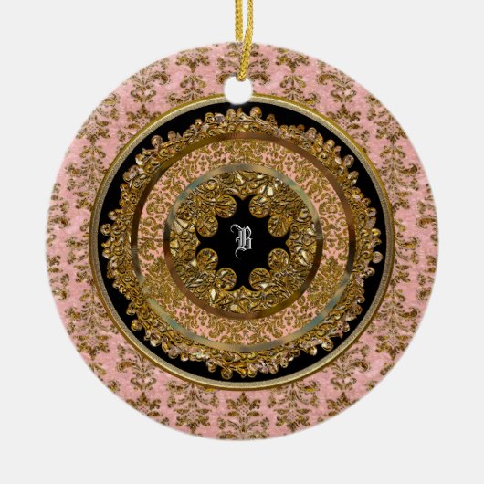 カスタマイズ可能なAbbigailのビクトリア時代の人 セラミックオーナメント (正面)