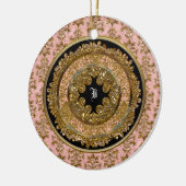 カスタマイズ可能なAbbigailのビクトリア時代の人 セラミックオーナメント (左)