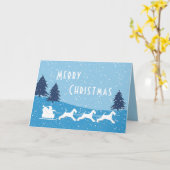 カスタマイズ可能なAiredale Terierホリデーカード カード (黄色い花)