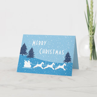 カスタマイズ可能なAiredale Terierホリデーカード カード