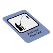 カスタマイズ可能なAnglerロゴ マグネット (右側)