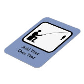 カスタマイズ可能なAnglerロゴ マグネット (左側)