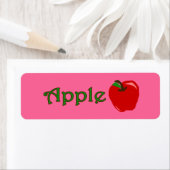 カスタマイズ可能なAppleベーカリーラベル ラベル (インサイチュ)