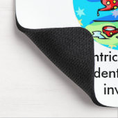 カスタマイズ可能なAquariusの特徴かわいい漫画〔占星術の〕十二宮図 マウスパッド (コーナー)