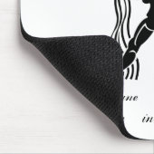 カスタマイズ可能なAquarius形質ギリシャ語 – スタイル〔占星術の〕十二宮図 マウスパッド (コーナー)