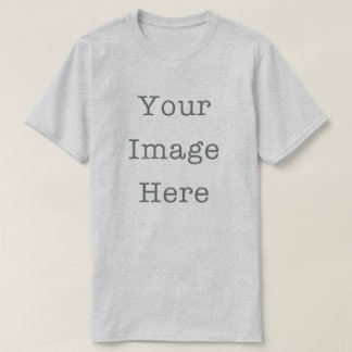 カスタマイズ可能なAshカラーのオリジナルTシャツ Tシャツ