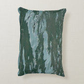カスタマイズ可能なAzure オーシャン アブストラクト シー ウォーター コースト アクセントクッション (裏面(縦))