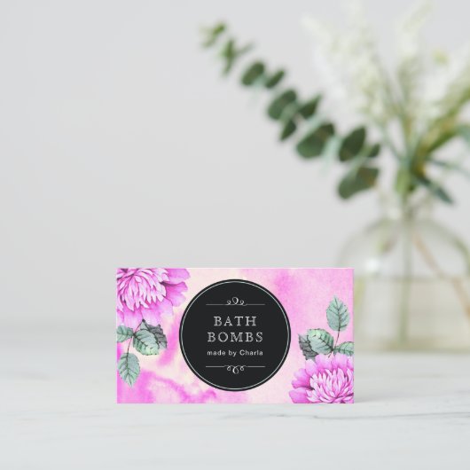 カスタマイズ可能なBathは名刺を爆撃します 名刺 (スタンド正面)