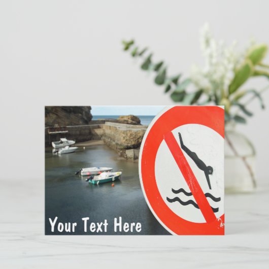 カスタマイズ可能なBiarritzカード (スタンド正面)