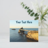 カスタマイズ可能なBiarritz,フランスのポストカード ポストカード (スタンド正面)
