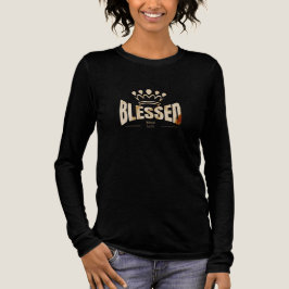 カスタマイズ可能なBlessed長袖シャツ - 霊感 トライブレンドTシャツ