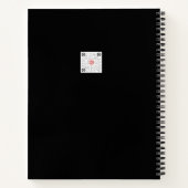 カスタマイズ可能なBoho Rainbow引用文-先生 ノートブック (裏面)