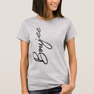 カスタマイズ可能なBoujee Wordでスタイルをアップグレードする Tシャツ