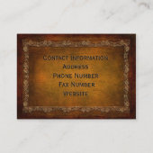 カスタマイズ可能なBraxton II 名刺 (裏面)