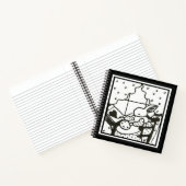 カスタマイズ可能なBunnyジャーナル ノートブック (内部)