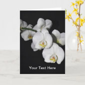 カスタマイズ可能なBusiness Greeting Card カード (黄色い花)