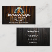 カスタマイズ可能なCampground名刺 名刺 (正面/裏面)