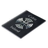 カスタマイズ可能なCeltic Cross Journal ノートブック (左側)