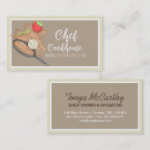 カスタマイズ可能なChef名刺 名刺 (正面/裏面)