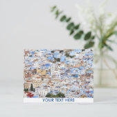 カスタマイズ可能なChefchaouen, Moroccoはがき ポストカード (スタンド正面)