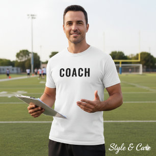 カスタマイズ可能なCOACHテキストステートメント Tシャツ