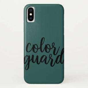 カスタマイズ可能なColor Guard iphoneケース iPhone X ケース