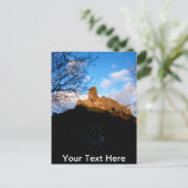 カスタマイズ可能なCorfe城 ポストカード (スタンド正面)