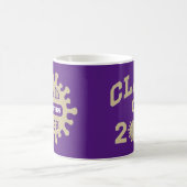 カスタマイズ可能なCOVID高クラスの2021 Mug コーヒーマグカップ (中央)