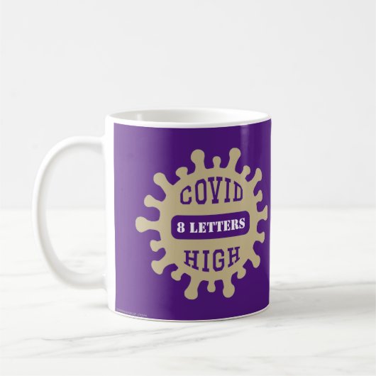 カスタマイズ可能なCOVID高クラスの2021 Mug コーヒーマグカップ (左)