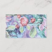 カスタマイズ可能なCrabappleはカード活気付きます 名刺 (裏面)