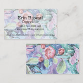 カスタマイズ可能なCrabappleはカード活気付きます 名刺 (正面/裏面)