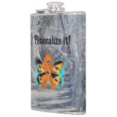 カスタマイズ可能なCRPS RSD戦士サバイバーバタフライ フラスク (左)
