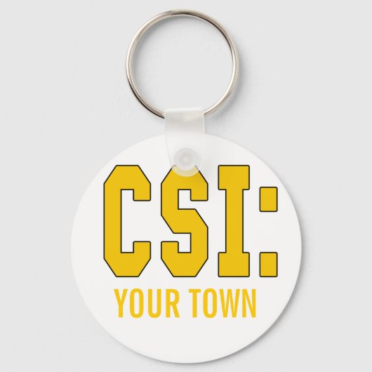 カスタマイズ可能なCSI製品 キーホルダー (正面)