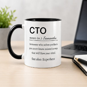 カスタマイズ可能なCTOの定義 マグカップ