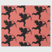 カスタマイズ可能なCUPIDバレンタインデーのラッピング紙 ラッピングペーパー (フラット)