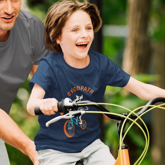カスタマイズ可能なCycopath人狼スケルトンBMXバイク Tシャツ
