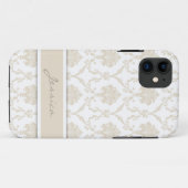 カスタマイズ可能なDamask iPhoneケース Case-Mate iPhoneケース (裏面(横))