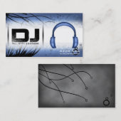 カスタマイズ可能なDJの名刺- 名刺 (正面/裏面)