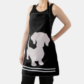 カスタマイズ可能なDuchshund Art Kichenシェフエプロン エプロン (インサイチュ)