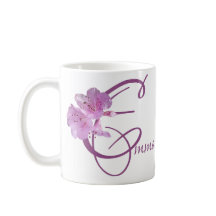 カスタマイズ可能なEmma名ピンクフローラボー