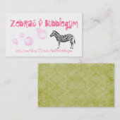 カスタマイズ可能なEtsyの名刺- 名刺 (正面/裏面)